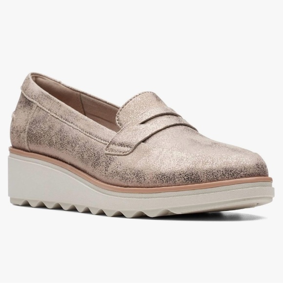 Clarks Women's Sharon Ranch Penny Loafer - Picture 5 of 10